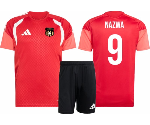 KOMPLET ADIDAS TIRO 26 COMPETITION JR + NADRUK